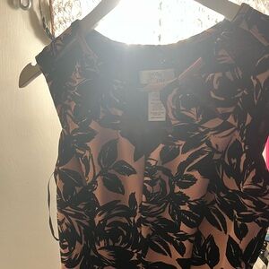 Sweet Storm Black Floral Mini Dress